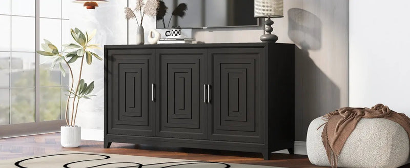 Vibe Haus TV Stand for TVs Up to 65 Inches by HouseOfZazla