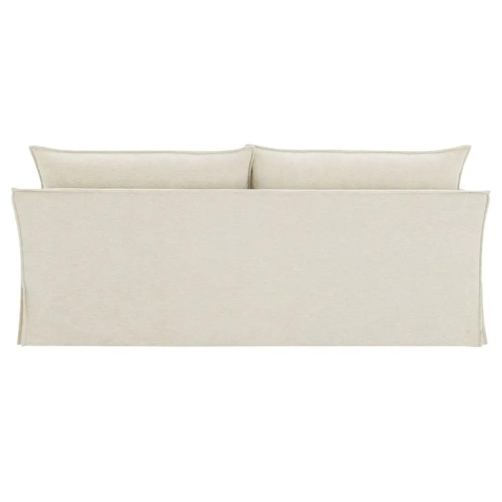 Shane - Sofa With 2 Pillows - Beige Linen by Unique Piece Furniture
