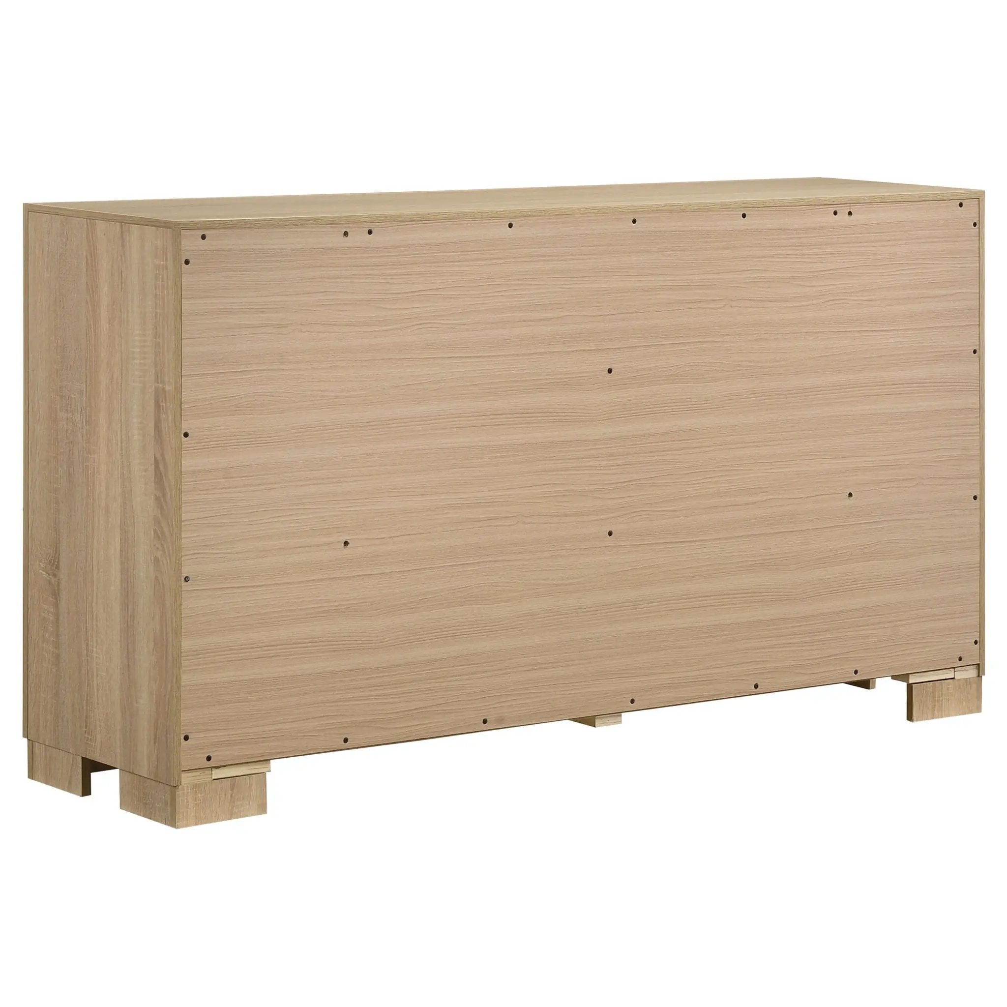 Arielle 6-drawer Bedroom Dresser Cabinet Light Oak by Unique Piece Furniture