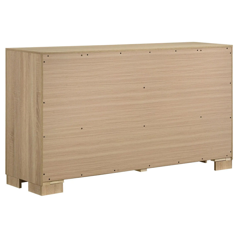 Arielle 6-drawer Bedroom Dresser Cabinet Light Oak by Unique Piece Furniture
