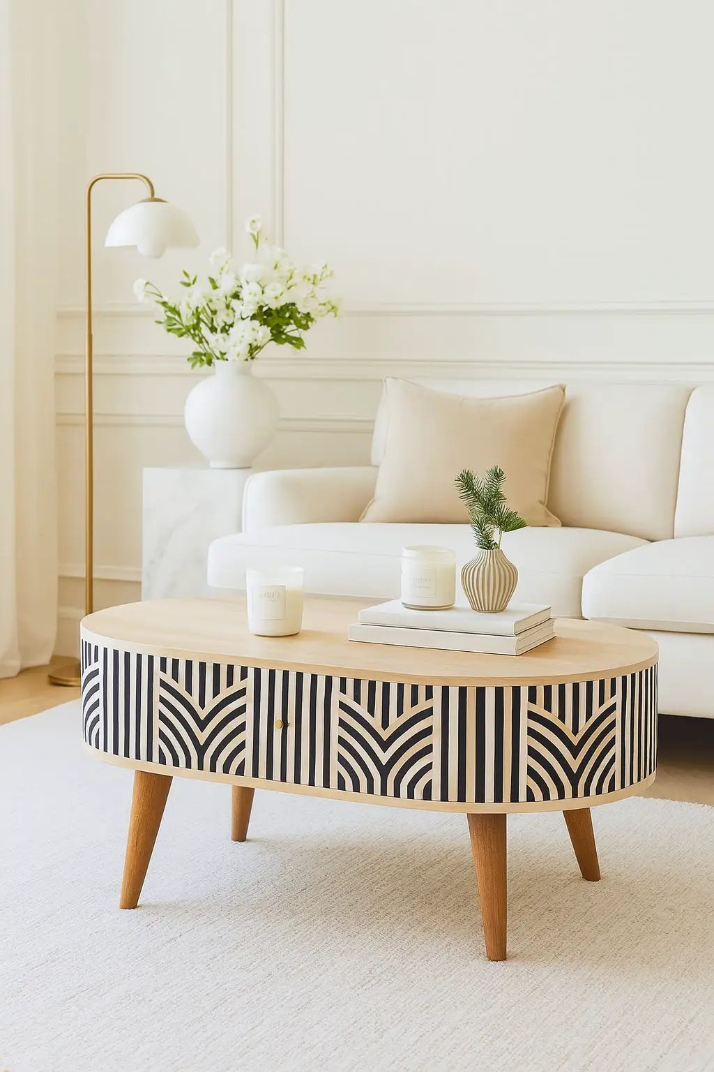 Inlay - Edessa Bone Table by HouseOfZazla