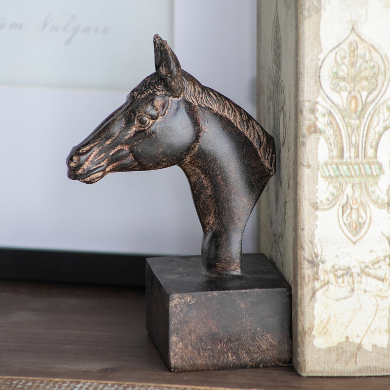 S/2 5.1x4x8' Horse Bookends by HouseOfZazla