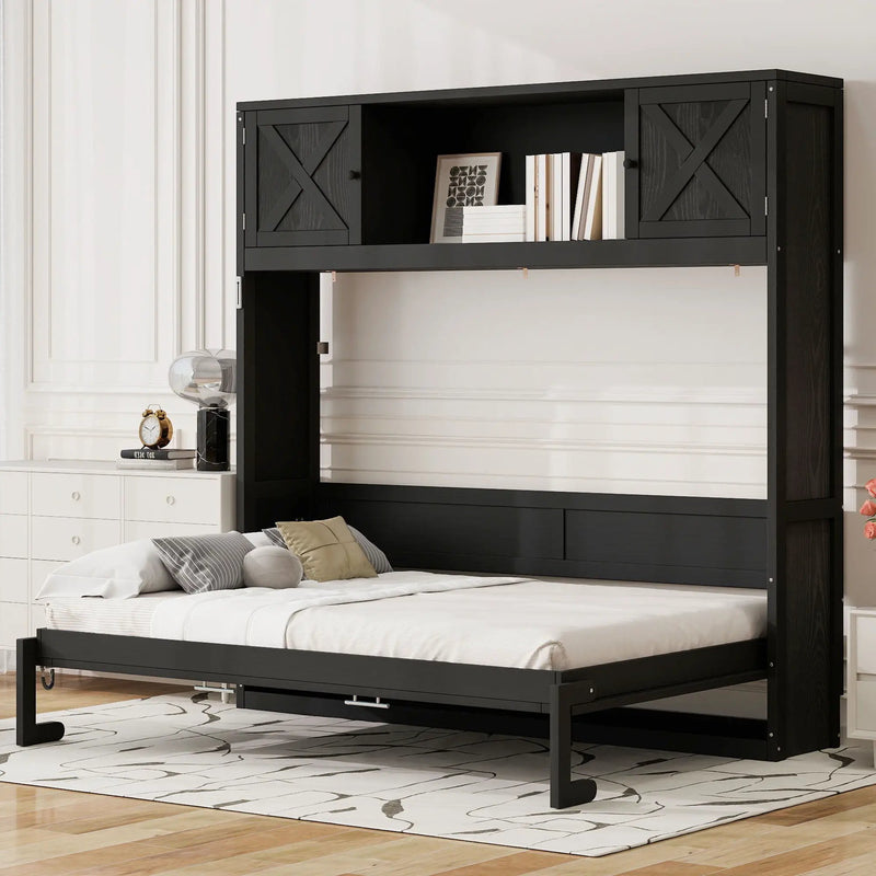 Murphy Bed With Storage Cabinets by HouseOfZazla