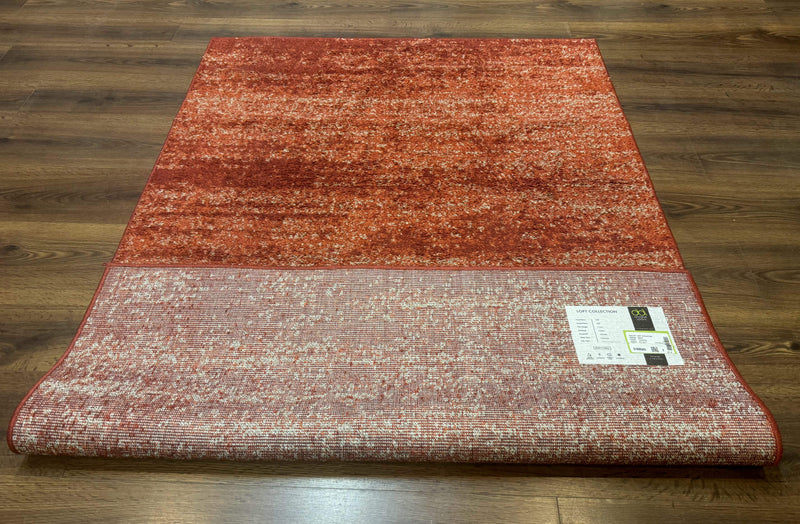 Terracotta Area Rug 4x6 by Jewel Rugs