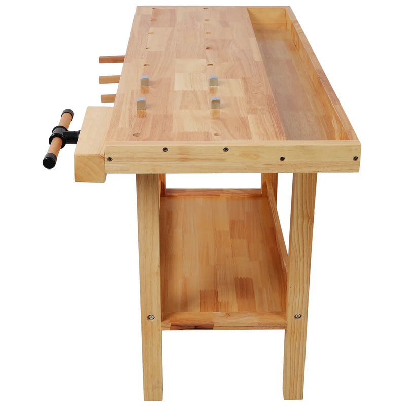 48" Heavy Duty Wood Workbench with Storage by HouseOfZazla