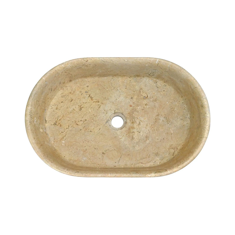 Bathroom Vessel Sink, Semi Polished Surface by HouseOfZazla
