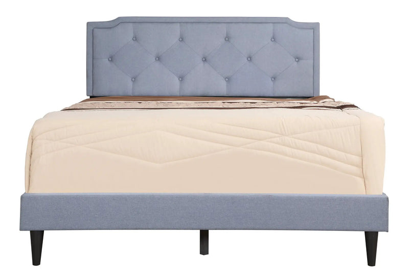 Button Tufted Bed Charming For Cozy Spaces by Unique Piece Furniture