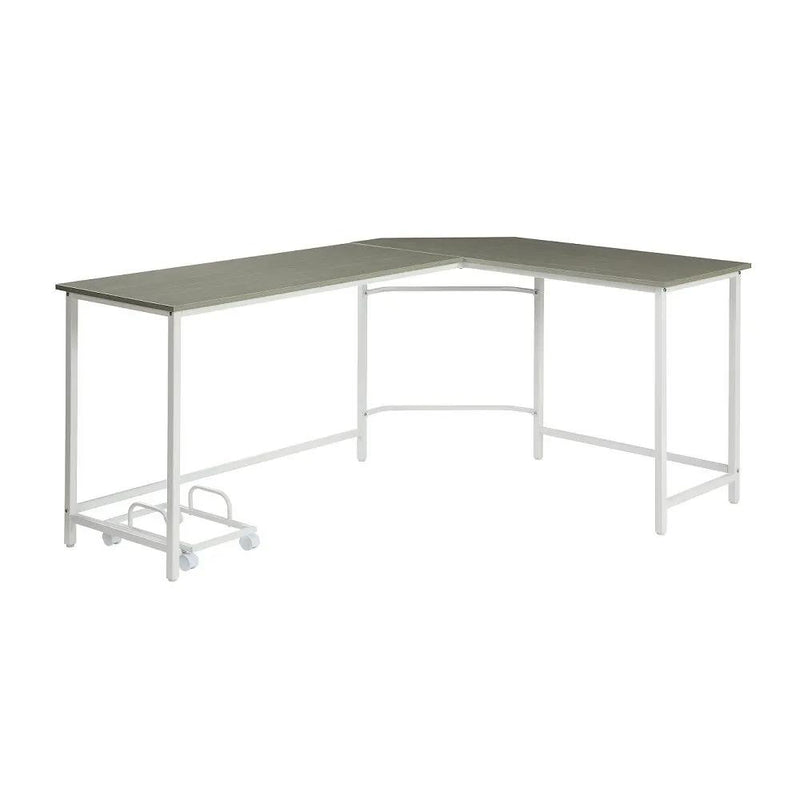 Bambina - Computer Desk - Gray & White by Unique Piece Furniture