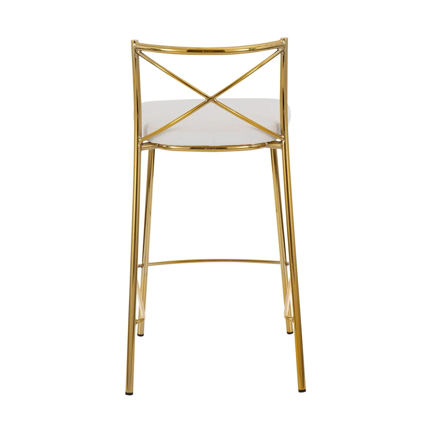 Modern Charlotte - Contemporary Fixed Height Counter Stool (Set of 2) by HouseOfZazla