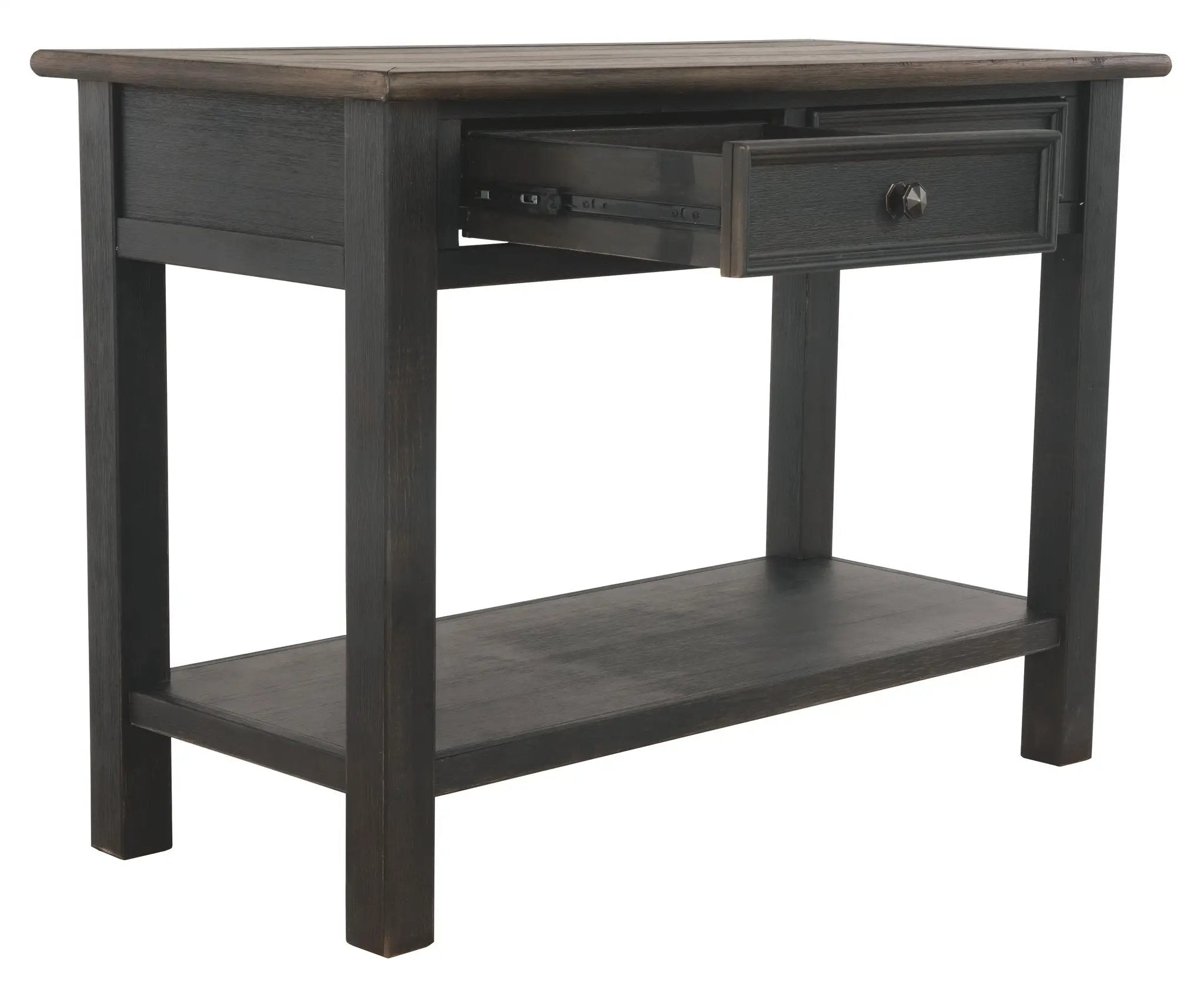 Tyler Creek - Sofa Table - Grayish Brown / Black by Unique Piece Furniture