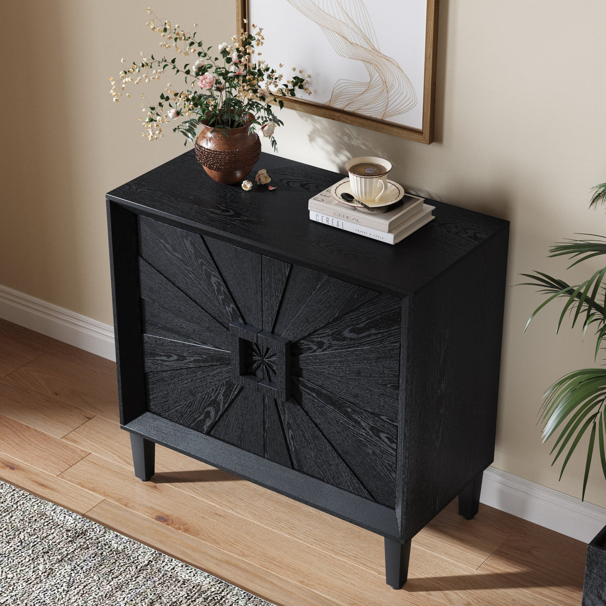 Mid-Century Modula Credenza Sideboard Buffet, 31.5", photo 3 of 10