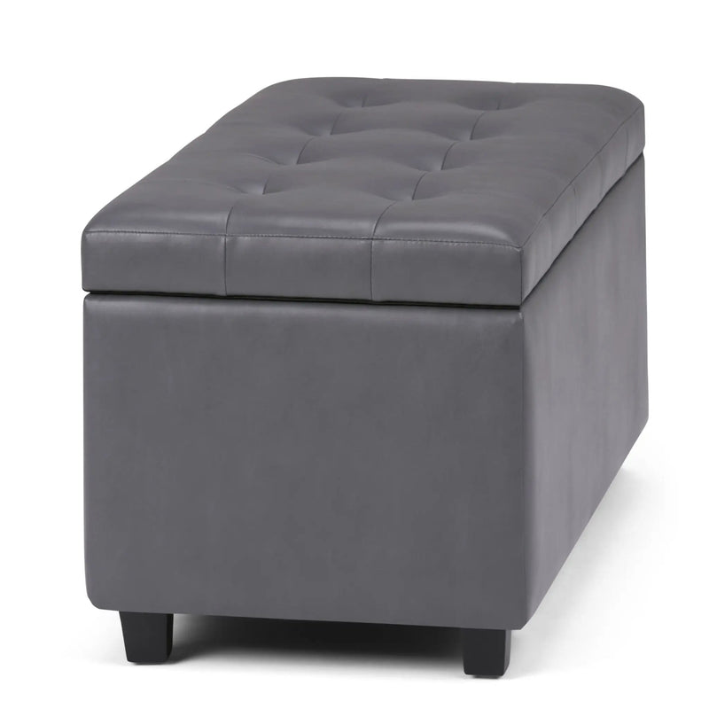 Cosmopolitan - Upholstered Storage Ottoman by Unique Piece Furniture
