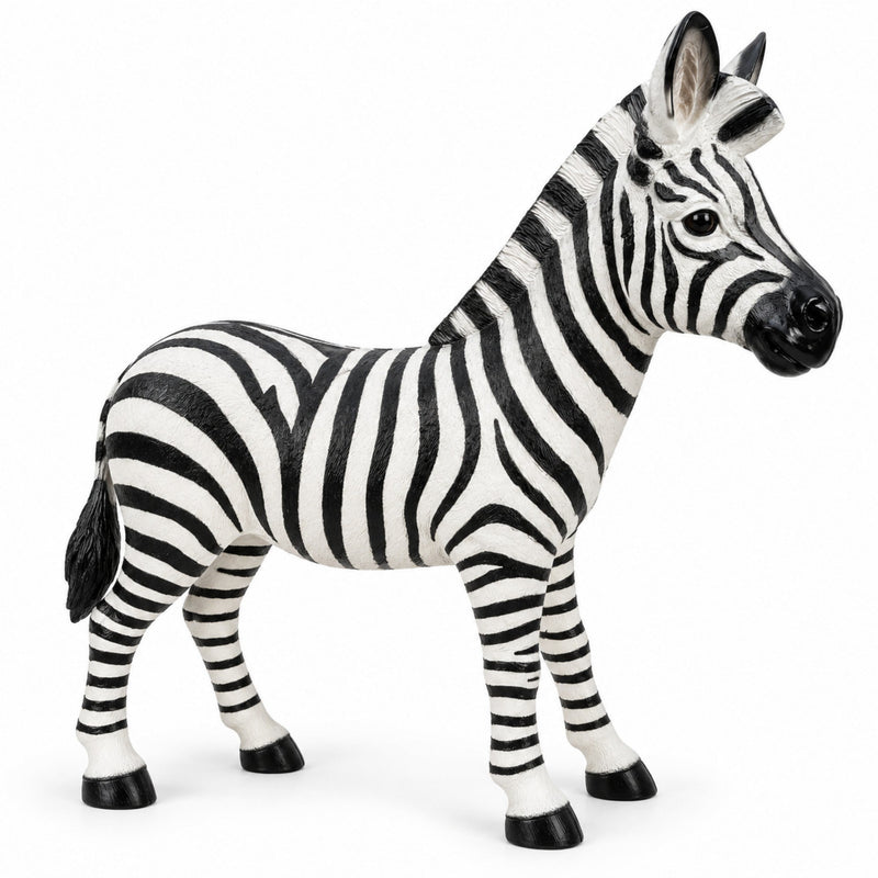 Standing Zebra Garden Statue 27.56 Inch, photo 10 of 10