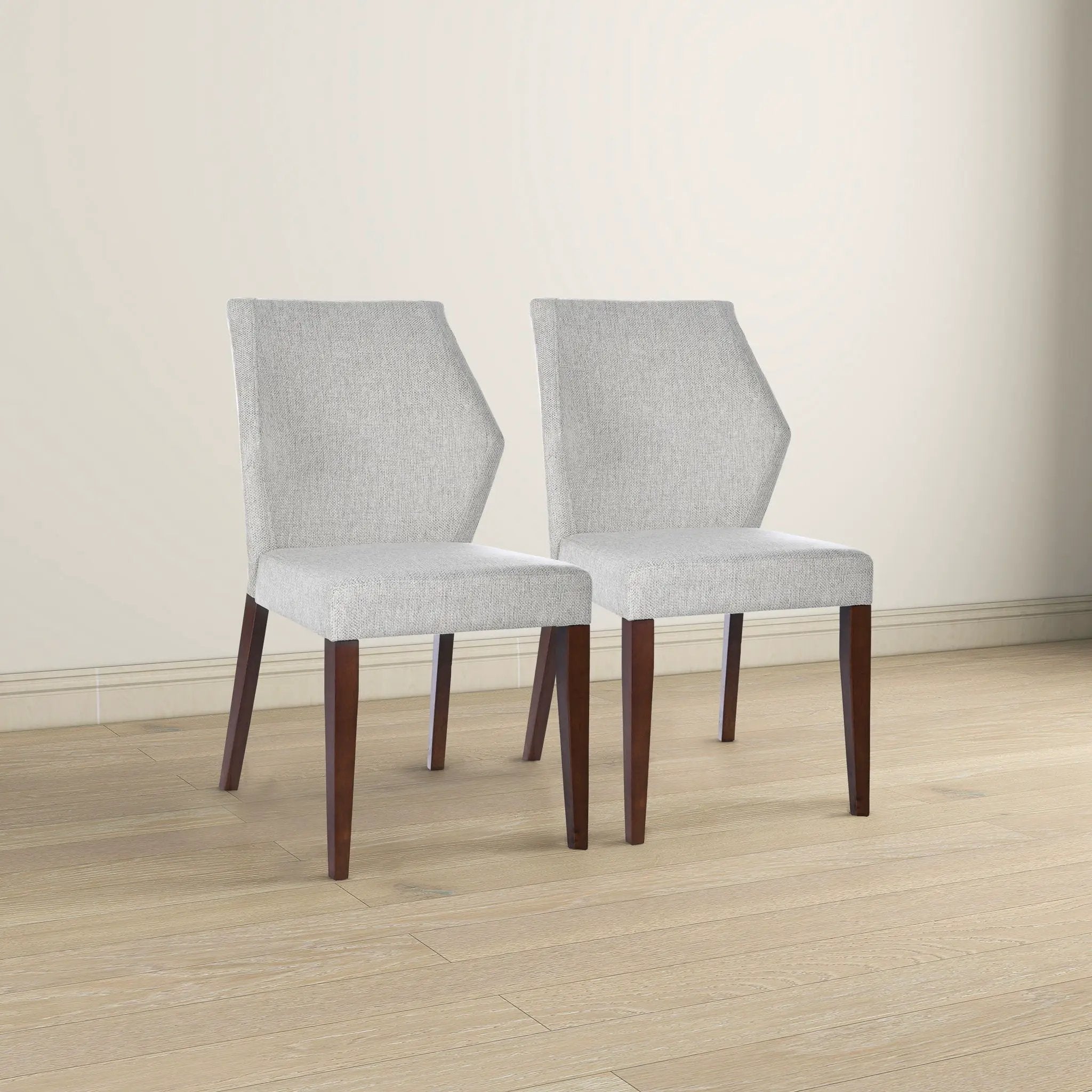 Luca - Dining Chair (Set of 2) - Light Gray by HouseOfZazla