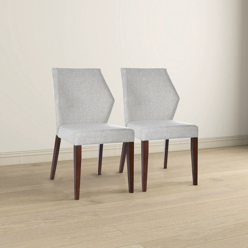Luca - Dining Chair (Set of 2) - Light Gray by HouseOfZazla