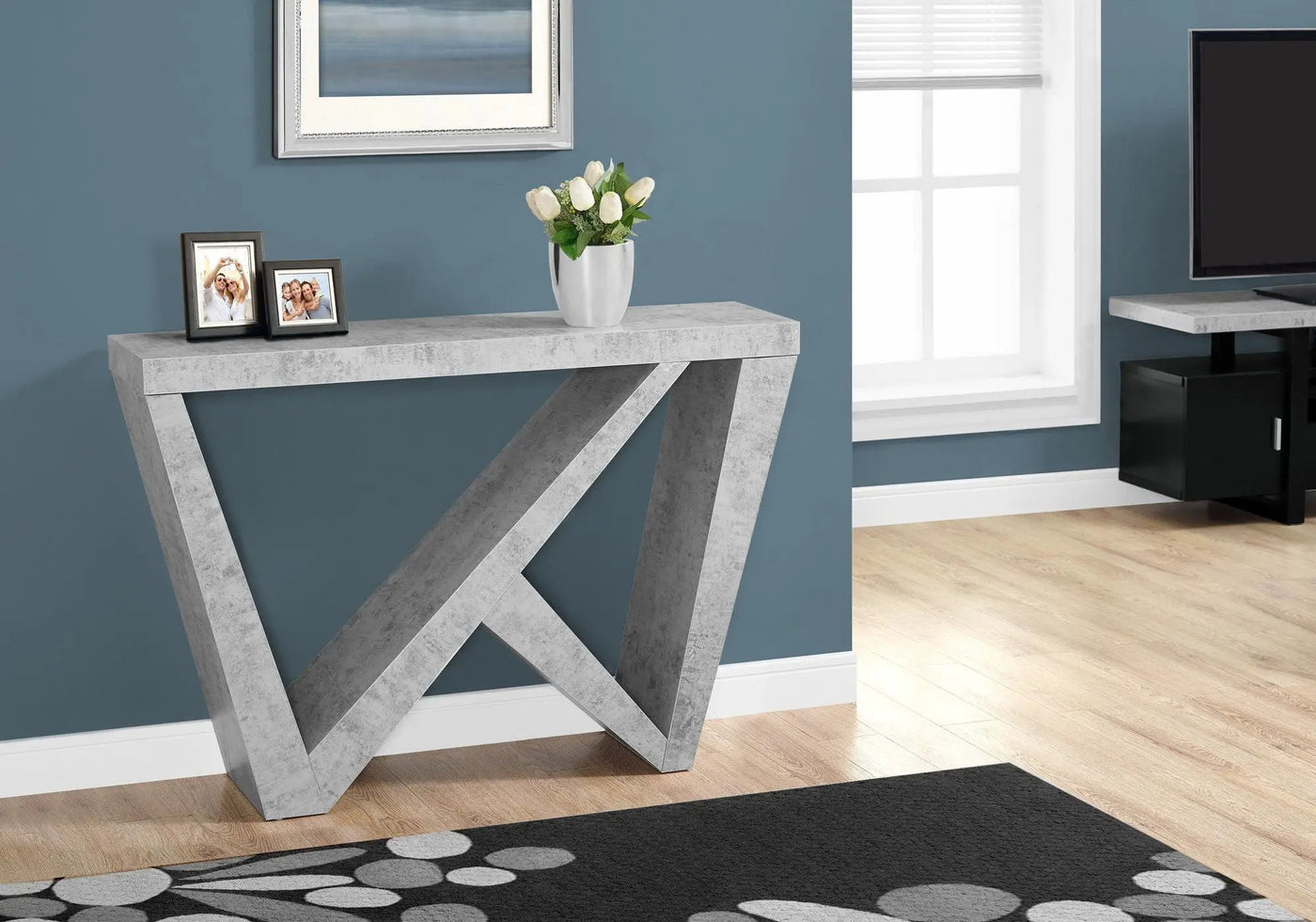 Accent Console Table For Entryway, Durable Construction by HouseOfZazla