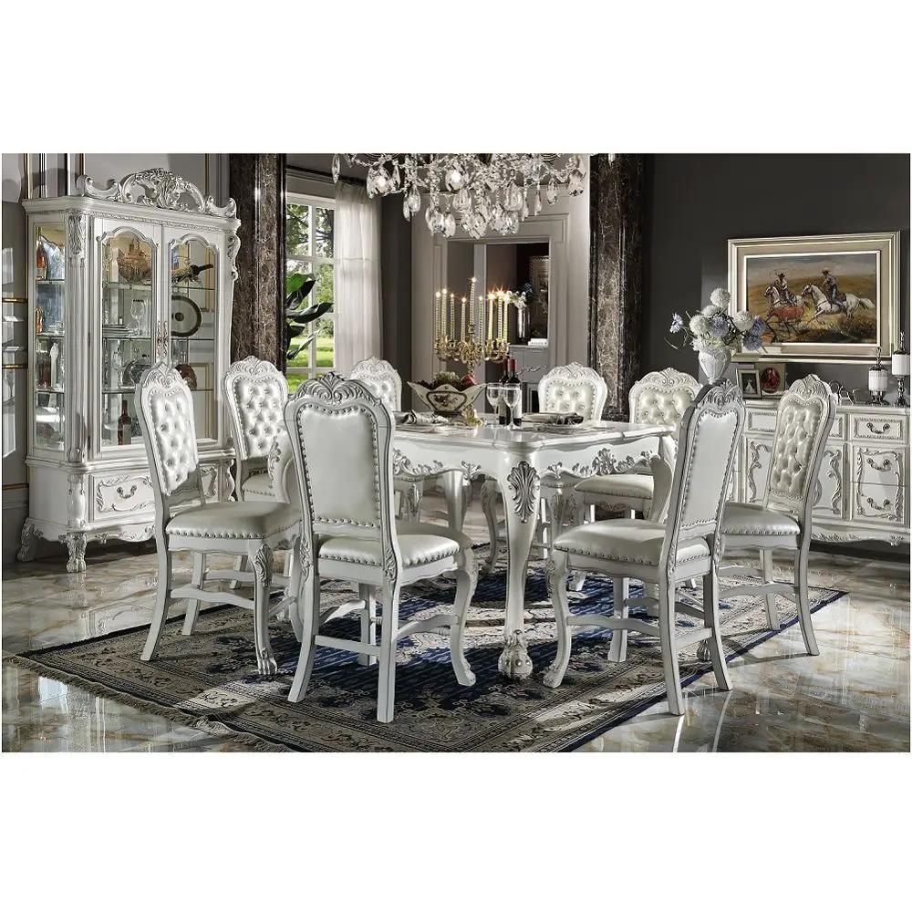 Dresden - Counter Height Table - Bone White by Unique Piece Furniture