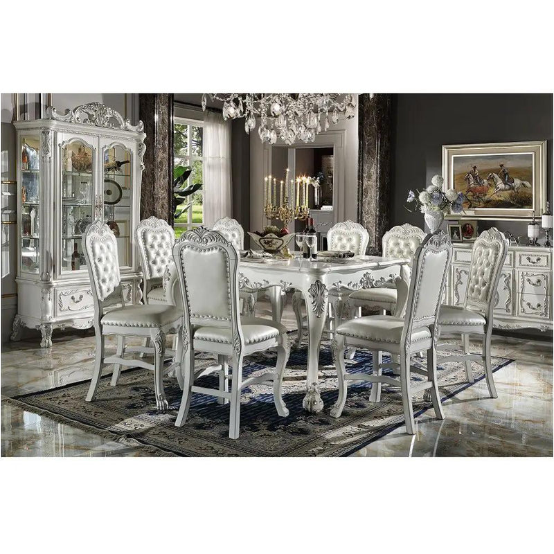 Dresden - Counter Height Table - Bone White by Unique Piece Furniture