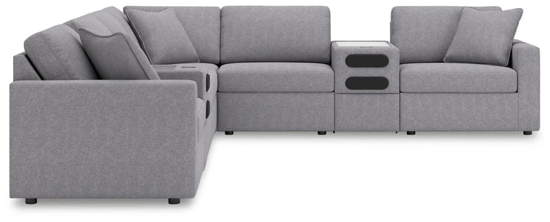 Modmax - Sectional - Granite by Unique Piece Furniture