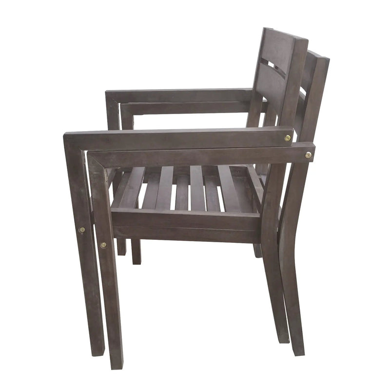 U_Style 7 Pieces Acacia Wood Outdoor Dining Set with Cushions by HouseOfZazla