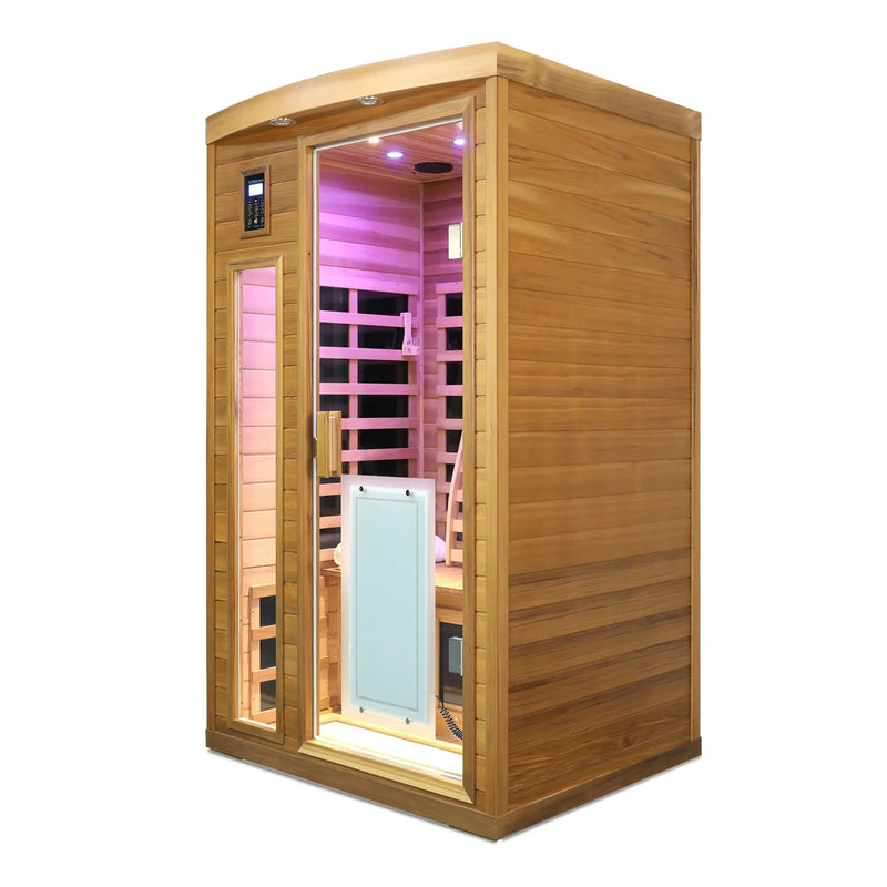 Low EMF Two Person Far Infrared Sauna by HouseOfZazla