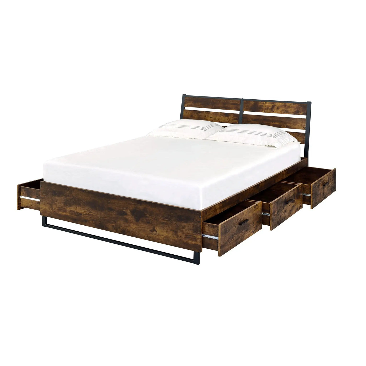 Juvanth Rustic Bed by HouseOfZazla