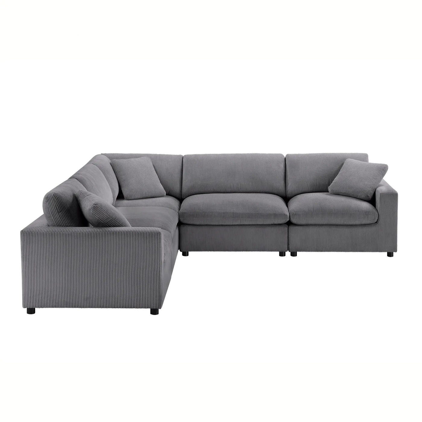 Chelsea - Modular 5 Piece Sectional by HouseOfZazla