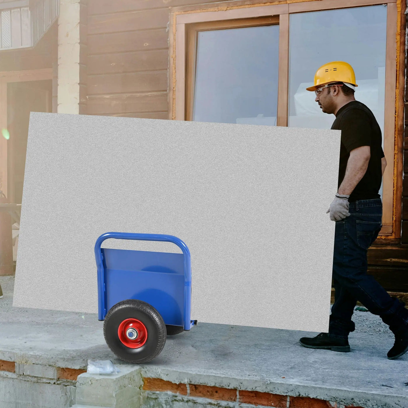 Heavy Duty Panel Dolly With 2 Handles by HouseOfZazla