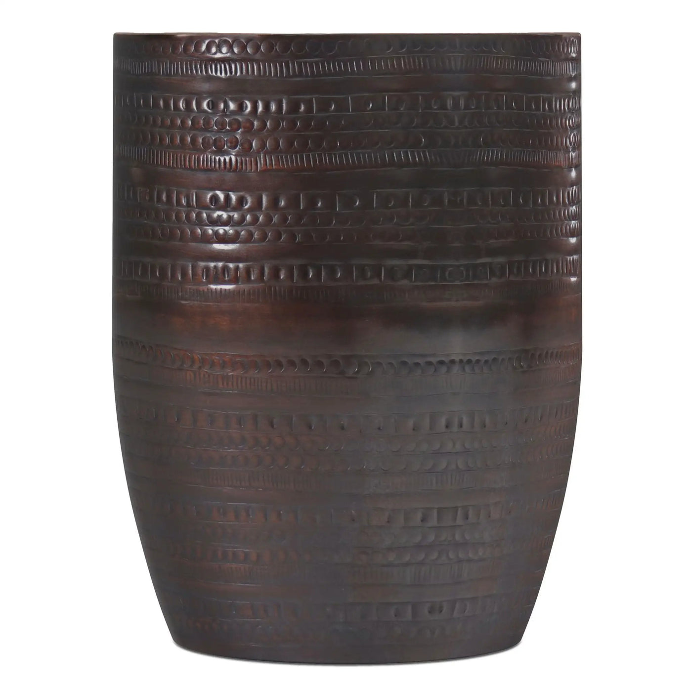Johnsen - Handcrafted Large Metal Accent Table by HouseOfZazla