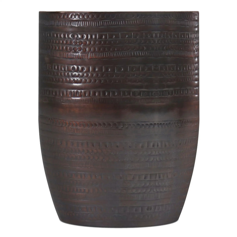Johnsen - Handcrafted Large Metal Accent Table