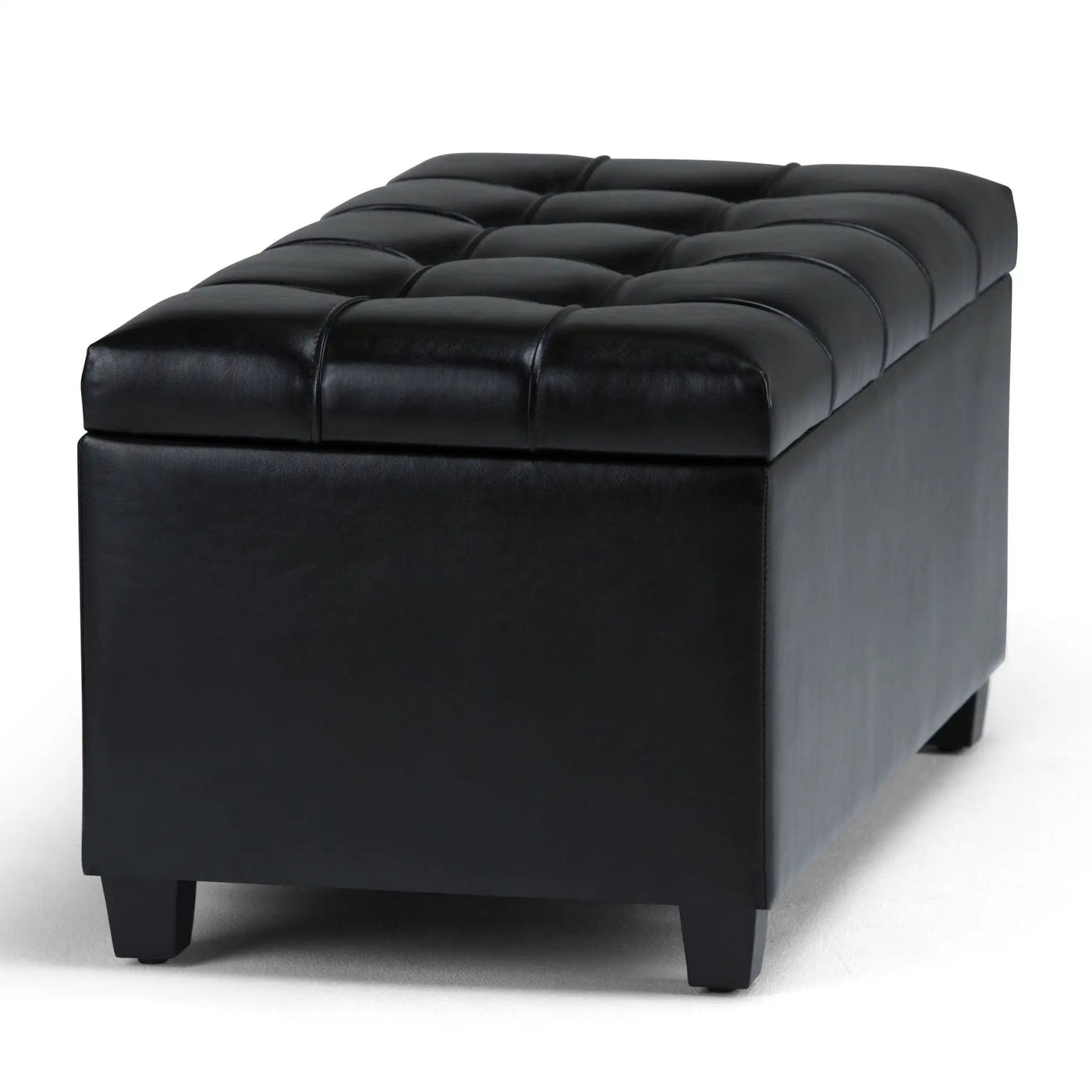 Sienna - Upholstered Storage Ottoman Bench by HouseOfZazla