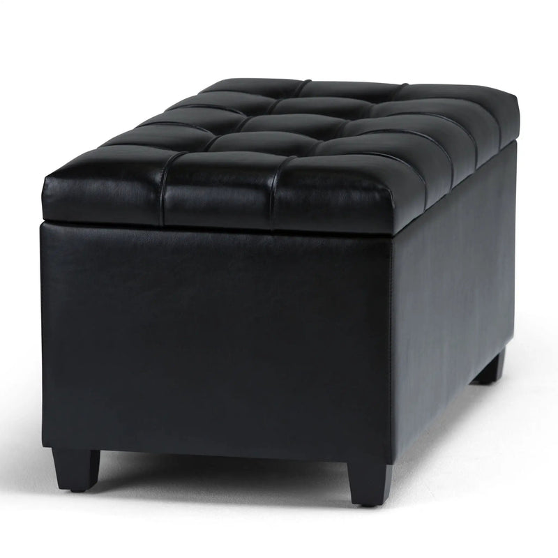 Sienna - Upholstered Storage Ottoman Bench by Unique Piece Furniture