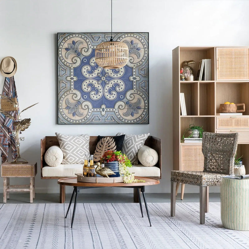 Oval Coffee Table - Brown by Unique Piece Furniture