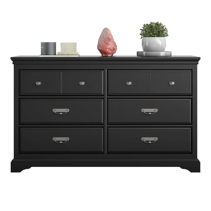 Bristol - 6 Drawer Dresser - Black by Unique Piece Furniture
