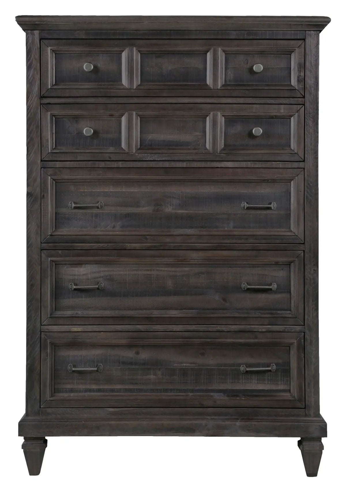 Calistoga - 5 Drawer Chest - Weathered Charcoal, photo 6 of 7