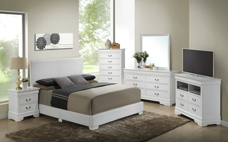 Elegant Platform Bed For Relaxed Spaces by Unique Piece Furniture