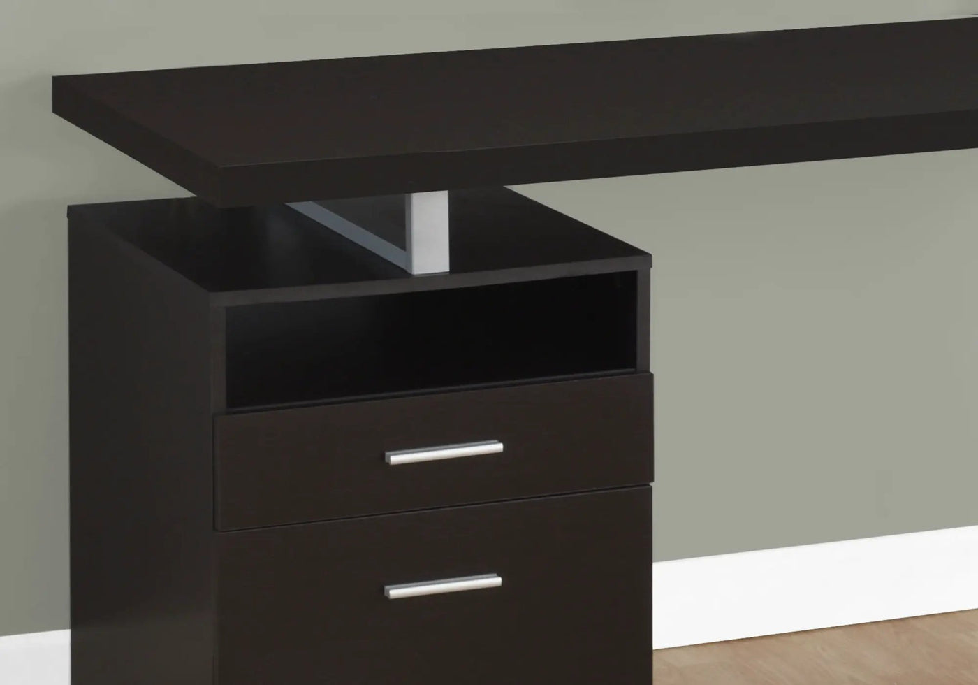 Computer Desk for Home Office with Storage Drawers by HouseOfZazla