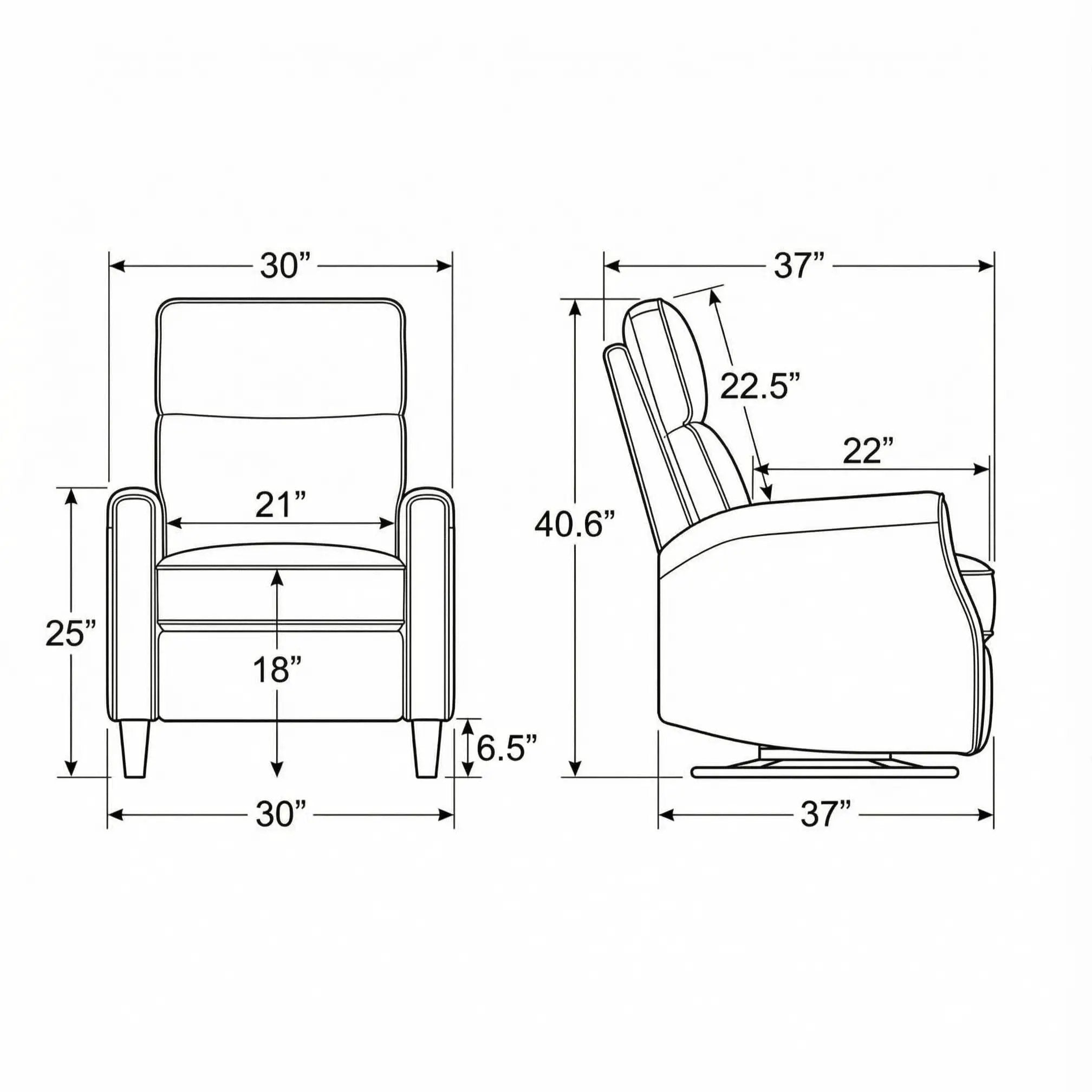 Swivel Gliding Recliner by Unique Piece Furniture