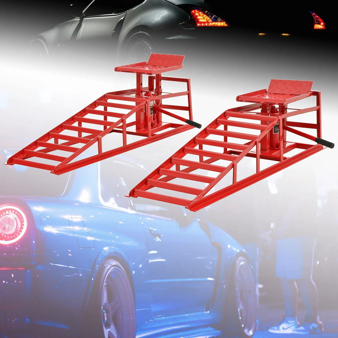 Suxidi - 5 Ton Auto Car Truck Service Ramps Lifts, Hydraulic Automotive Lift by HouseOfZazla
