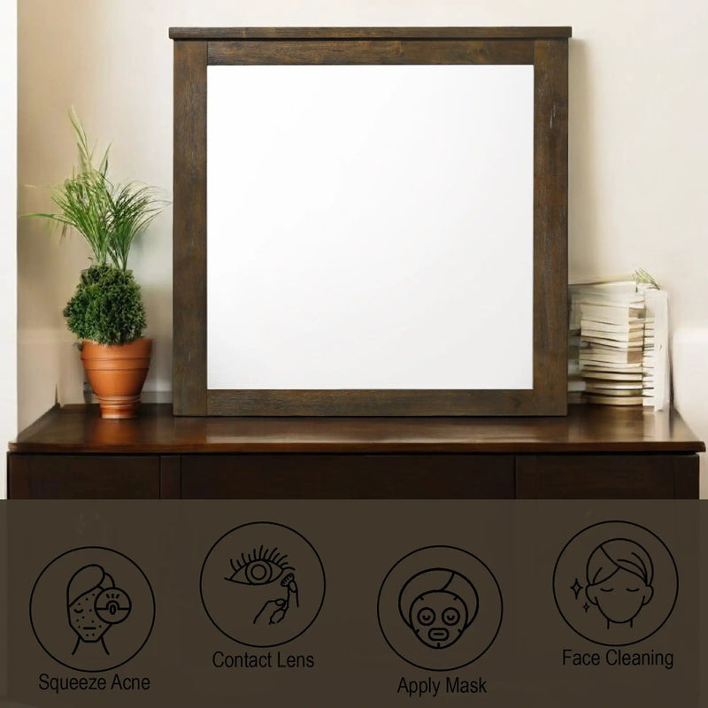Merrilee - Mirror - Oak by Unique Piece Furniture