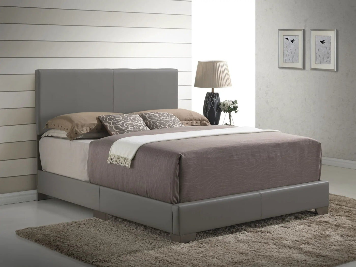 Elegant Platform Bed For Relaxed Spaces by HouseOfZazla