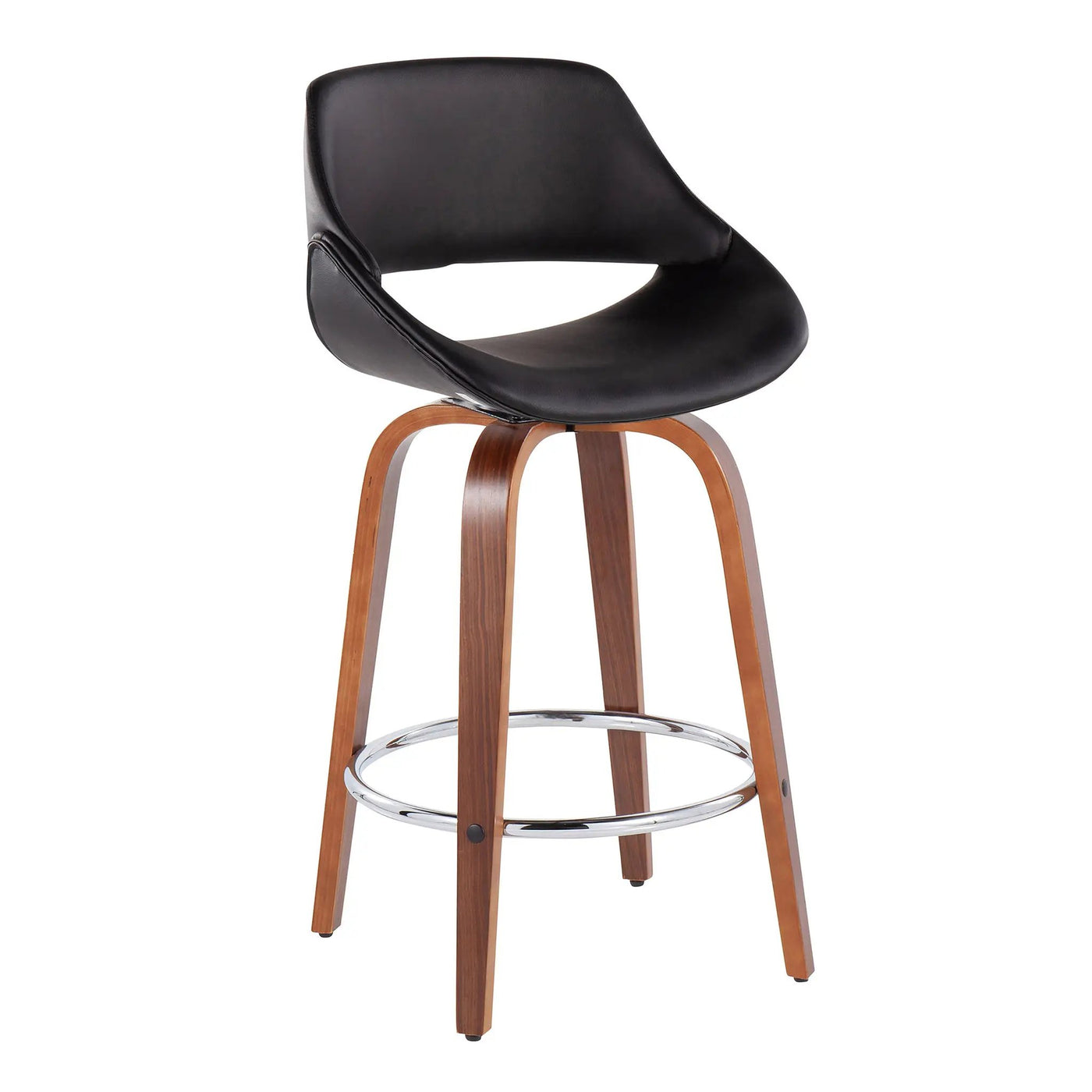 Mid-Century Modern Fixed-Height Counter Stool by HouseOfZazla