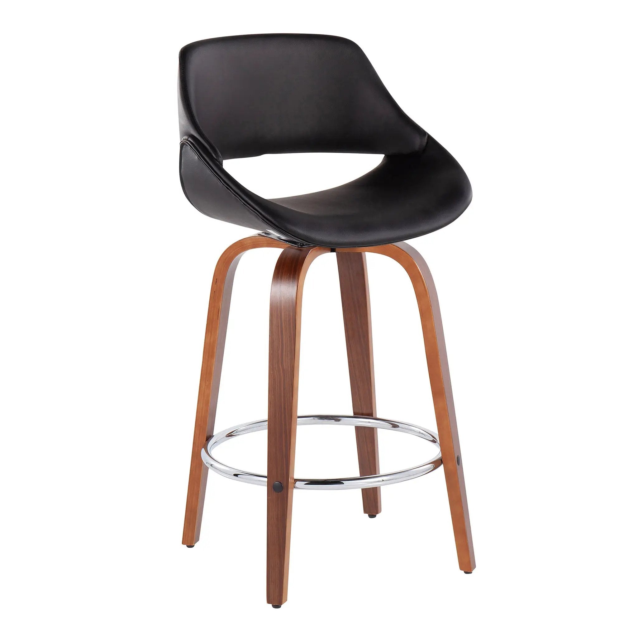 Mid-Century Modern Fixed-Height Counter Stool by HouseOfZazla