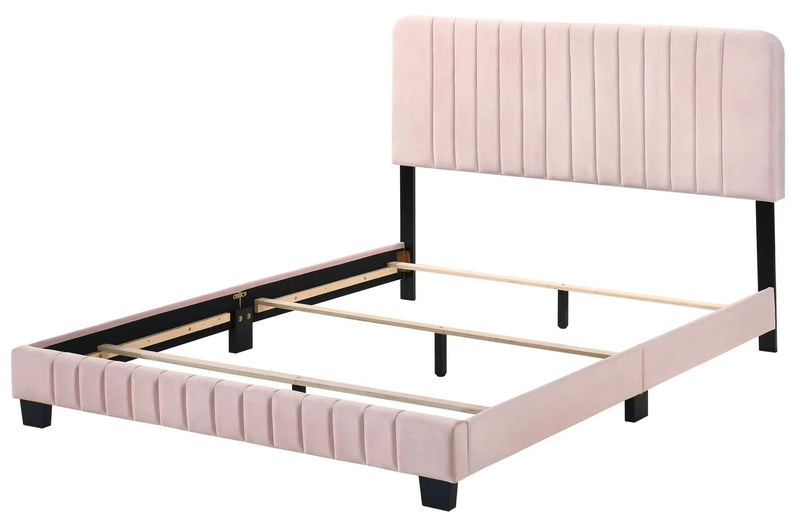 Channel Tufted Bed by Unique Piece Furniture