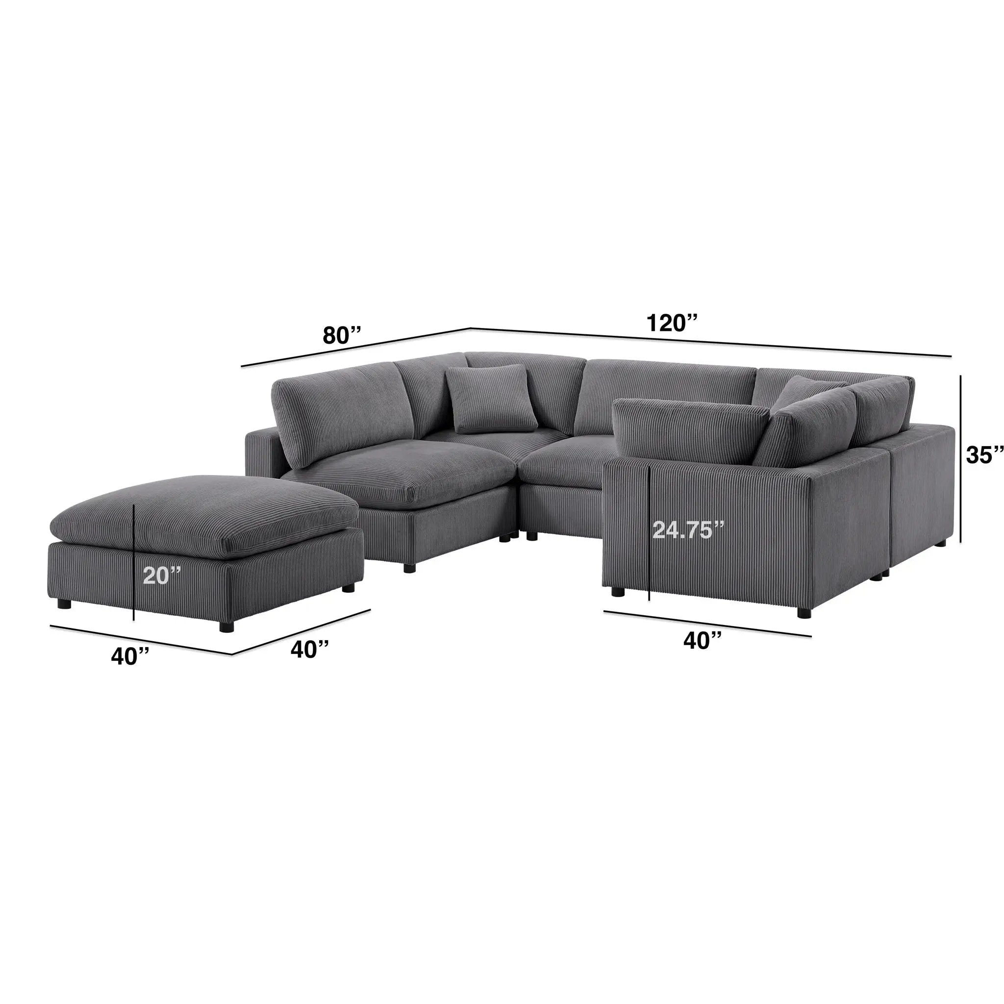 Chelsea - Modular Sectional by HouseOfZazla