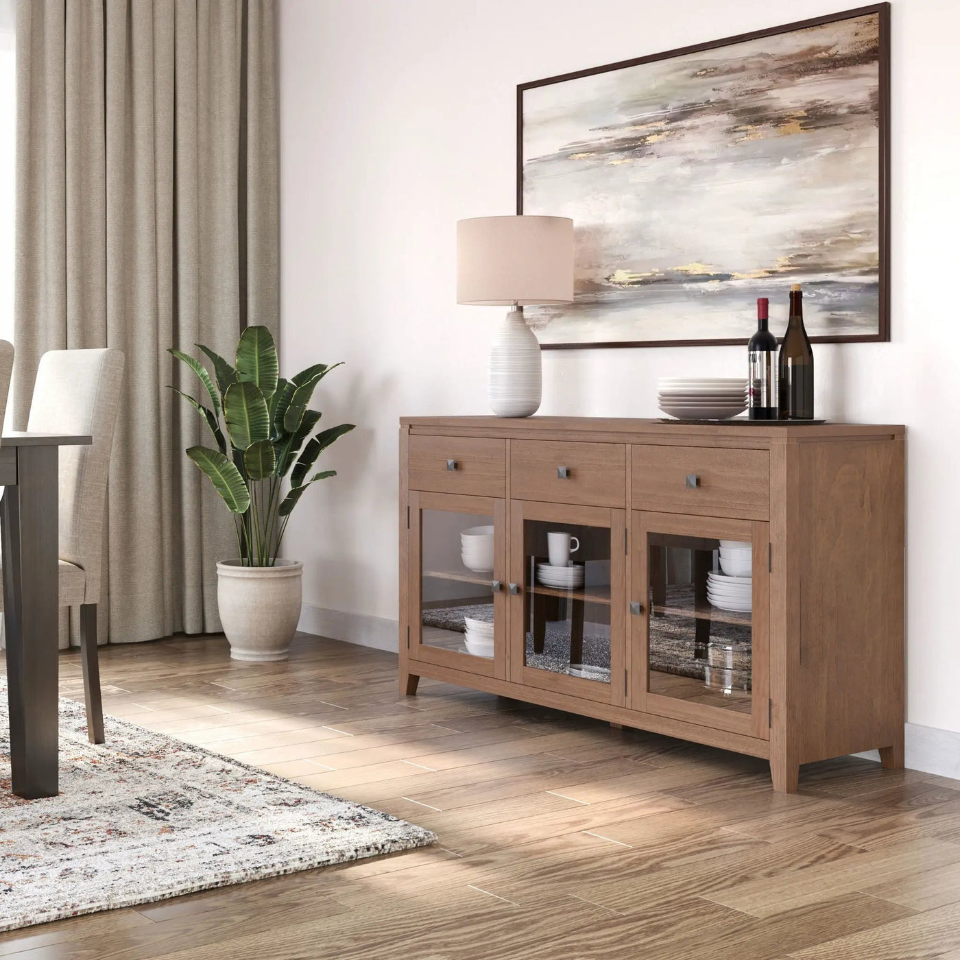 Cosmopolitan - Handcrafted Sideboard Buffet by HouseOfZazla