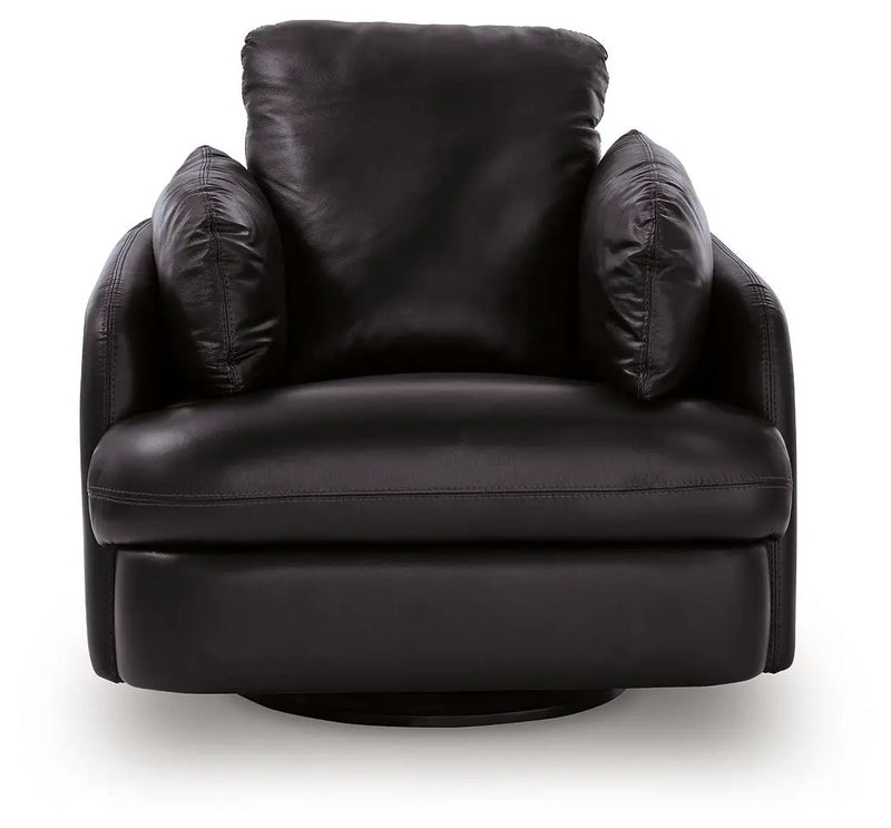 Modmax II - Swivel Glider Recliner - Black by Unique Piece Furniture