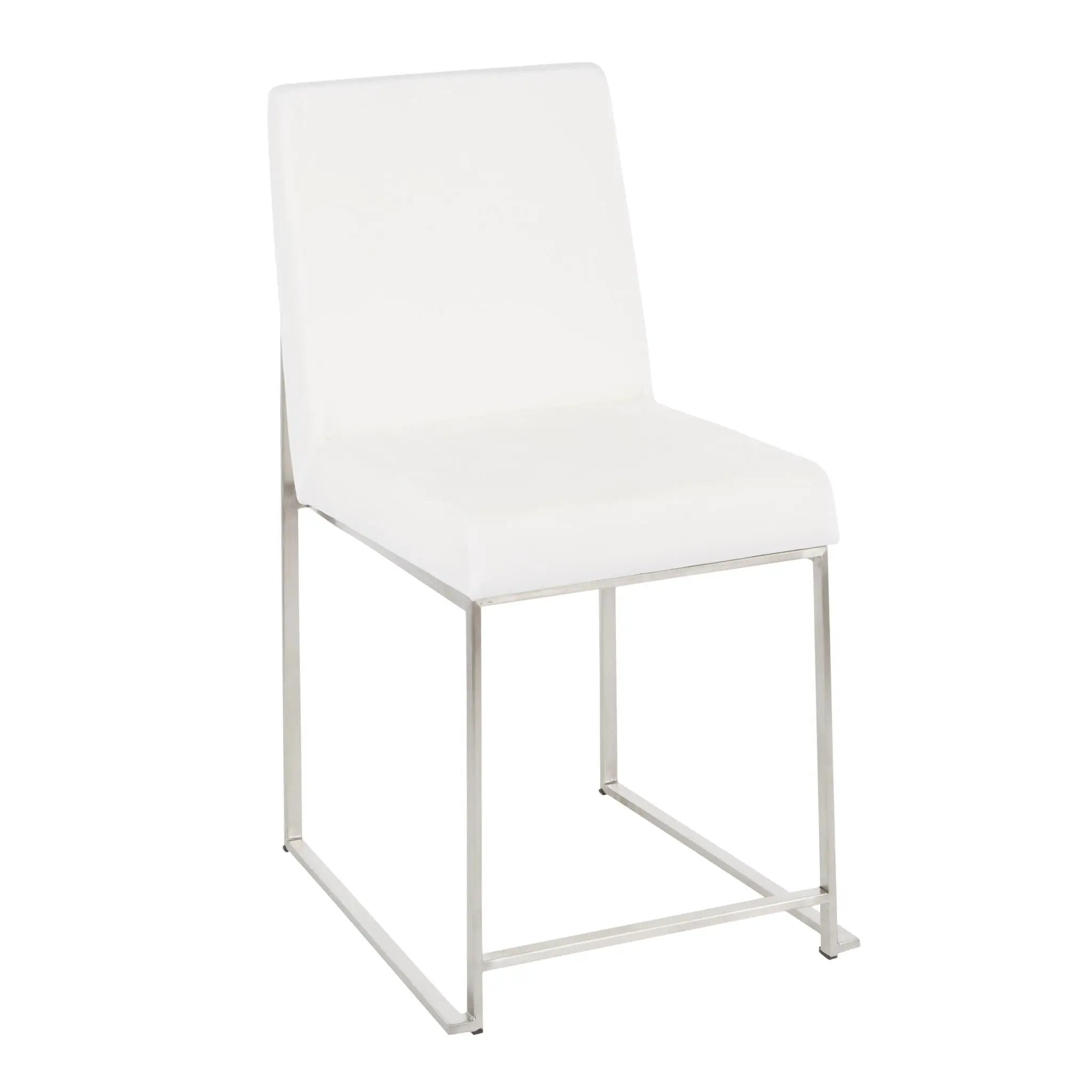 Fuji - Contemporary Modern Elegance High Back Dining Chair (Set of 2) by HouseOfZazla