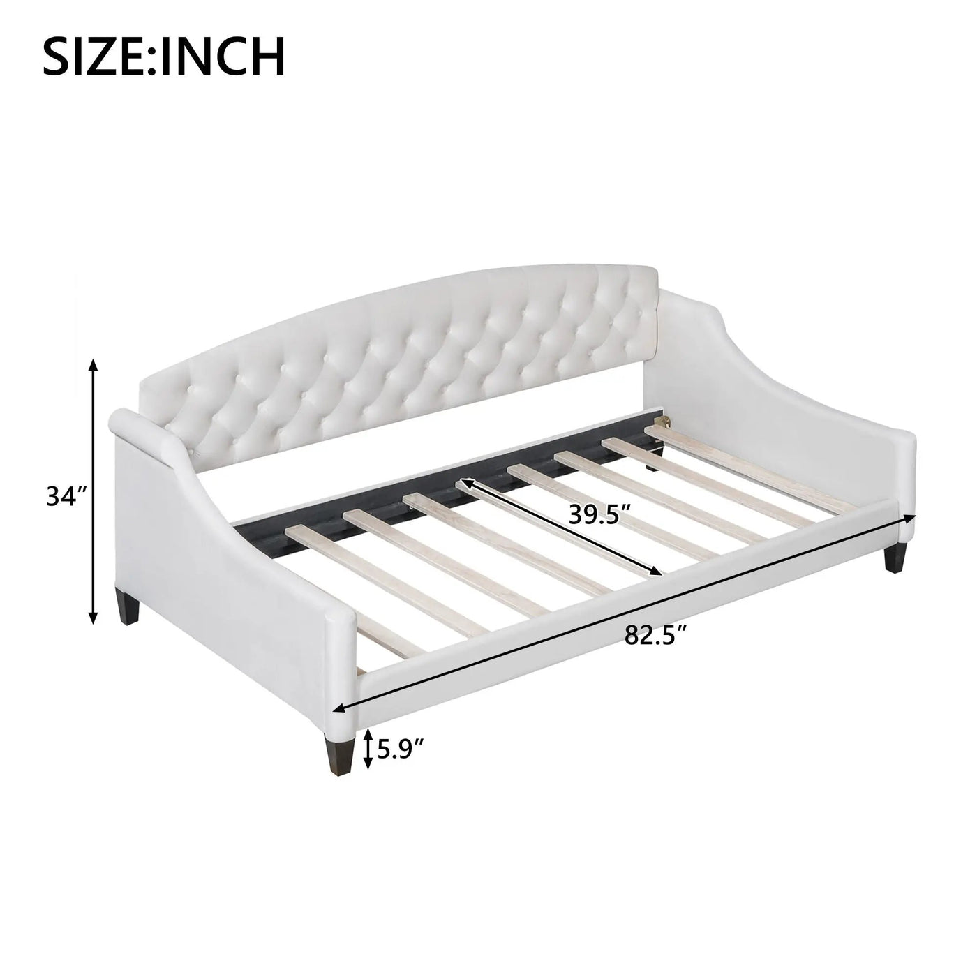 Modern Tufted Button Daybed by HouseOfZazla