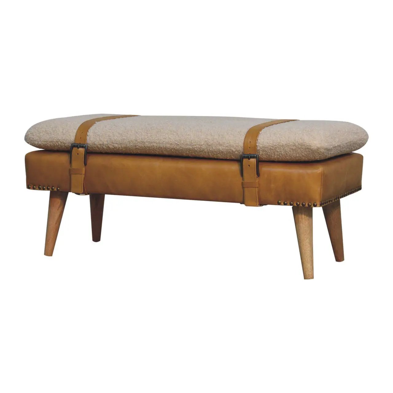 Buffalo - Hide Bench by Unique Piece Furniture